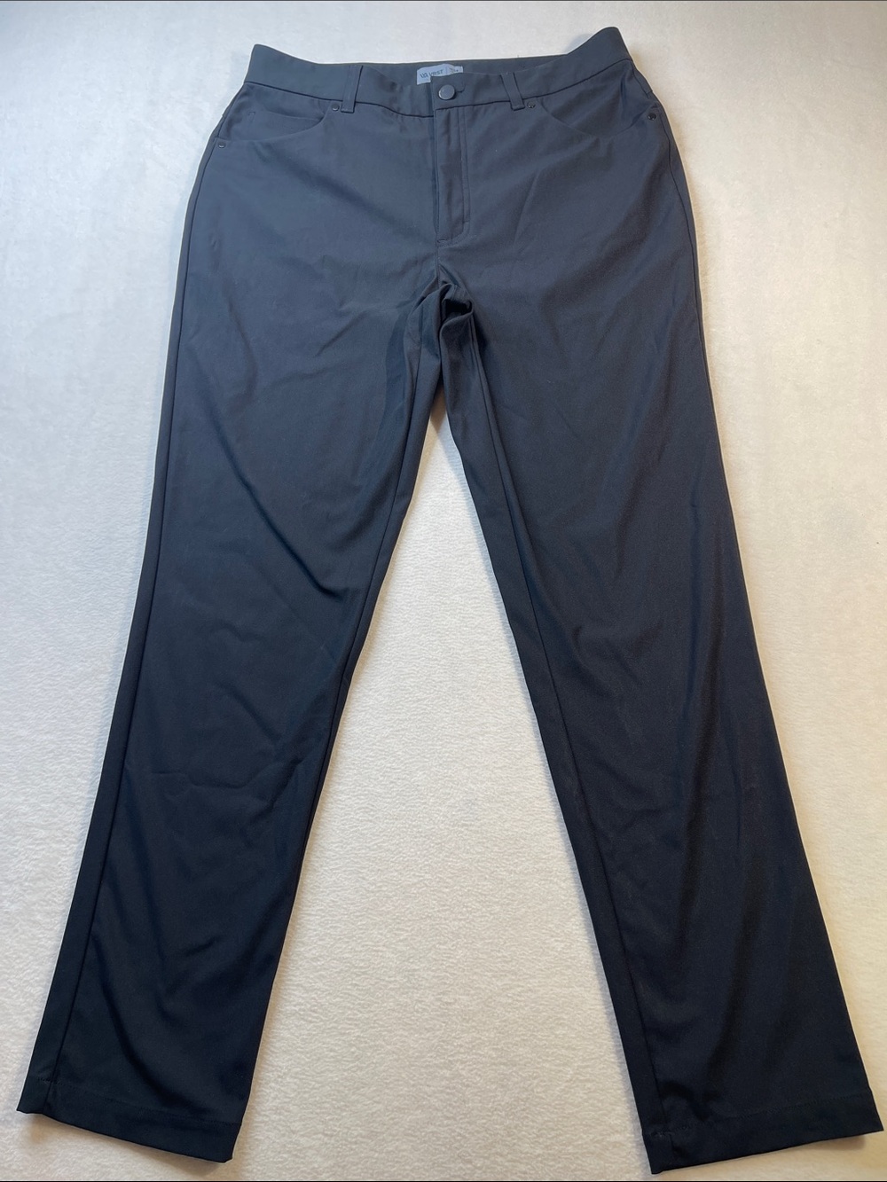 VRST Men's Black Chinos Performance GOLF Pants SIZE 34/32